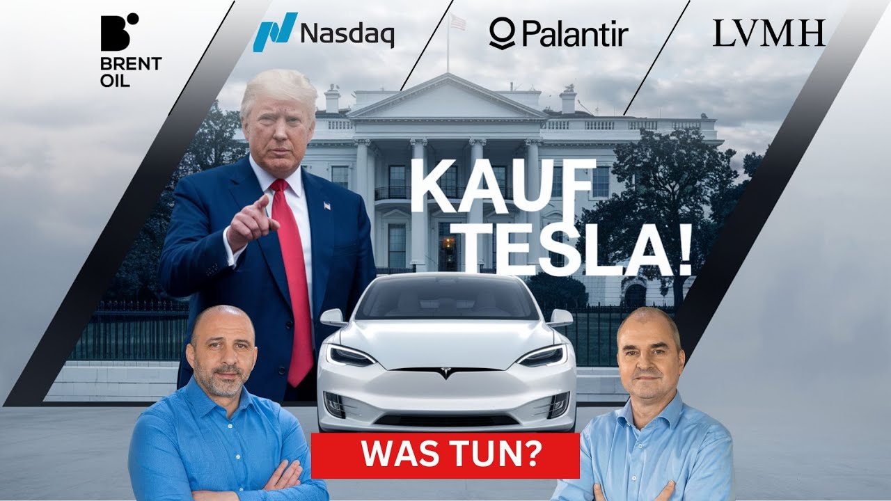 Wer jetzt nicht kauft verliert! LVMH | Palantir | Nasdaq100 | Tesla | Brent Crude Oil