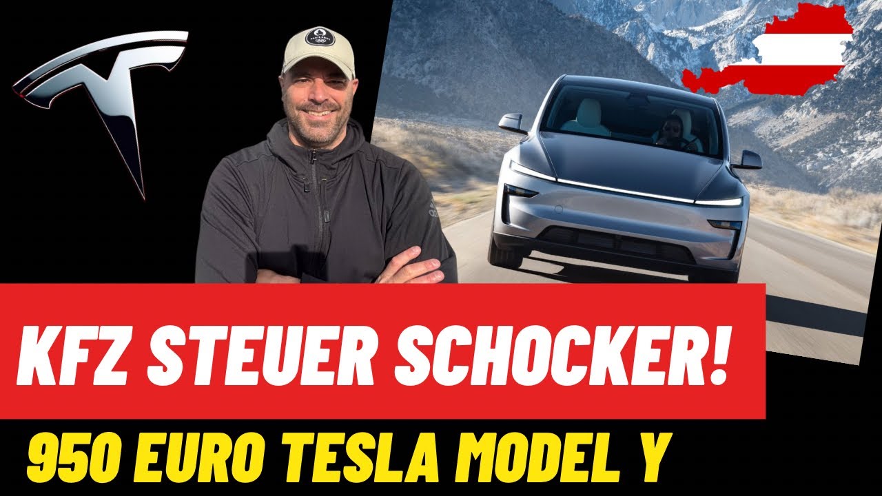 E-Auto Steuer Schock in Österreich: 950 Euro im Jahr für Tesla Model Y! Skandal?