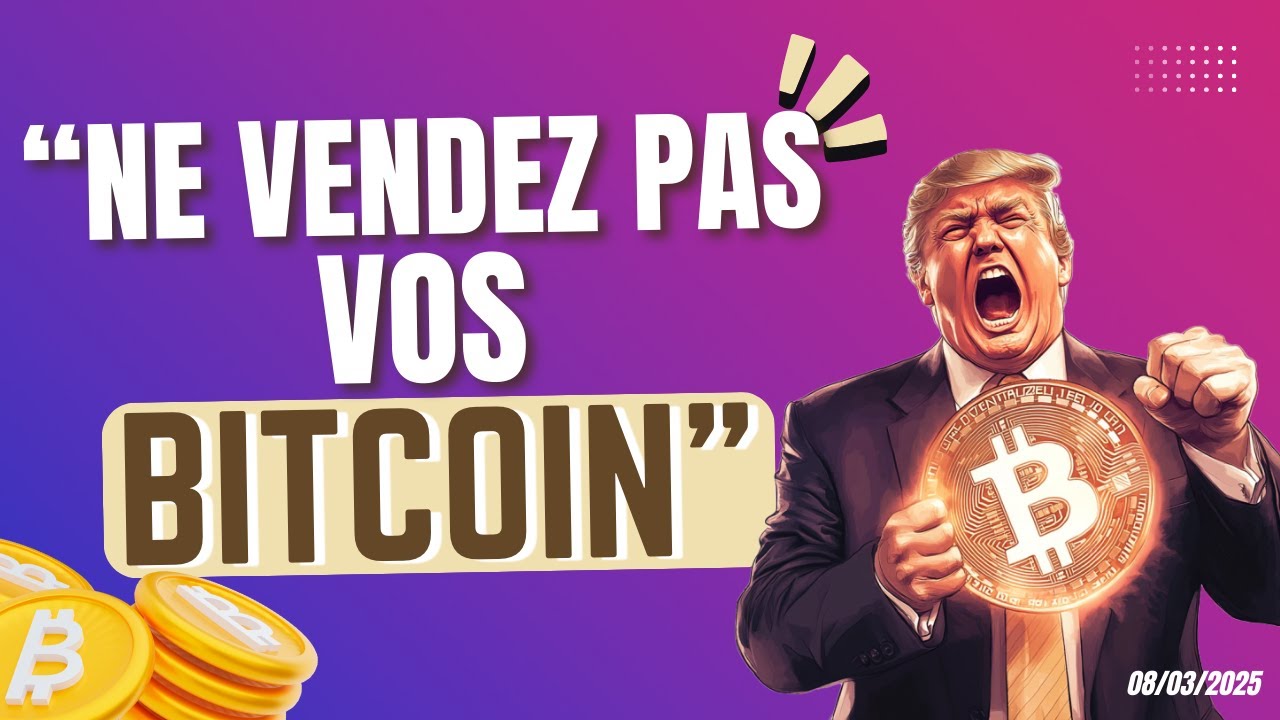 Ne vendez PAS vos BITCOIN 🔥 (Trump) analyse CRYPTO ✅