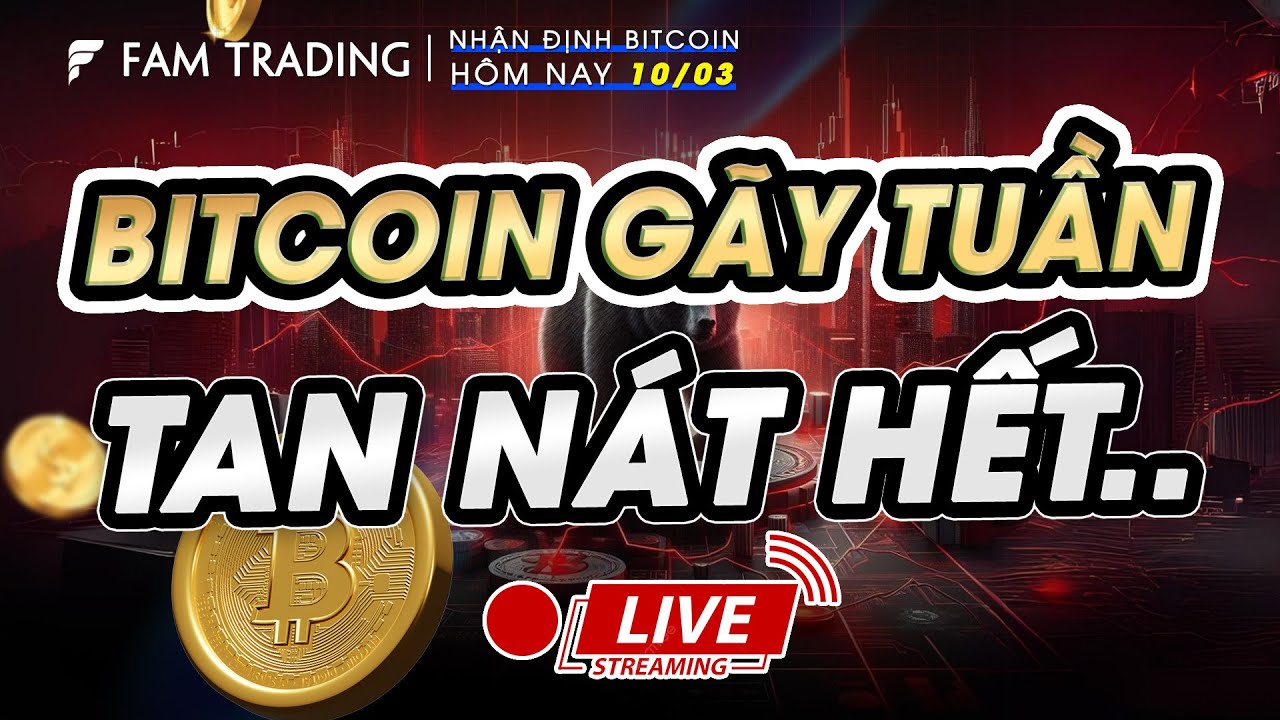 Phân tích Bitcoin hôm nay & Cập nhật thị trường Crypto ngày 10/03/2025