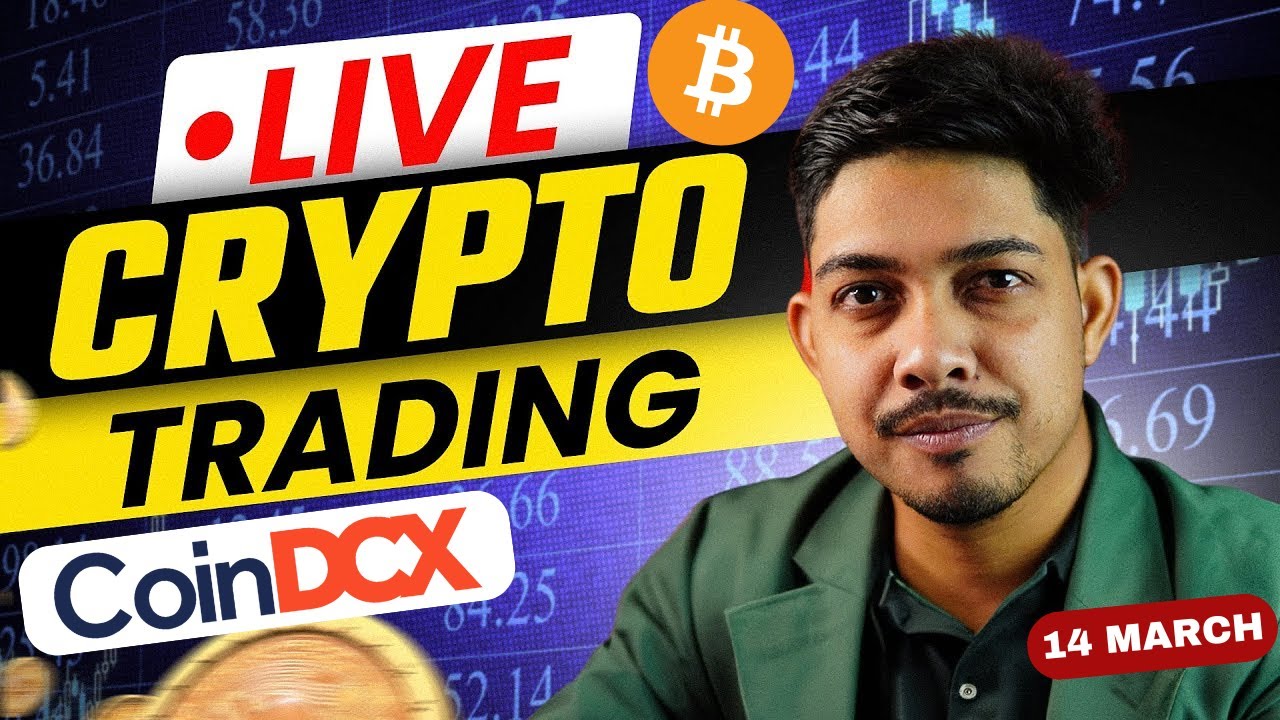 🔴LIVE CRYPTO TRADING 14 MARCH BITCOIN #CRYPTOLIVE