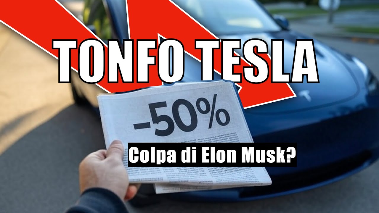 Nel 2025 tonfo Tesla: ma è tutta colpa di Elon Musk?