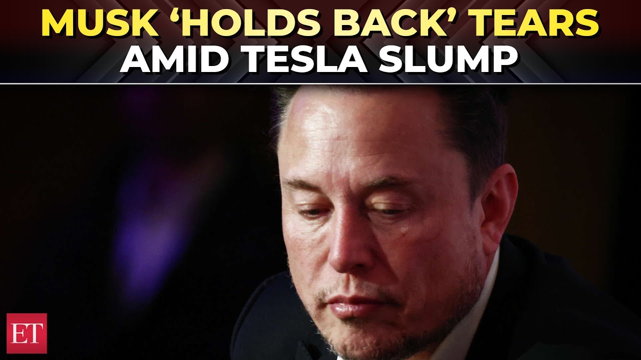 ‘I mean…’: Elon Musk almost in tears when asked about Tesla struggles