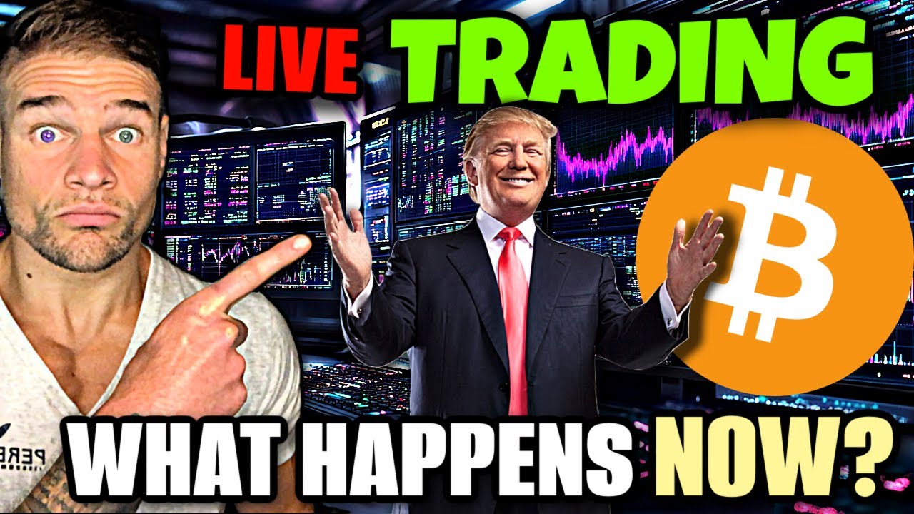 LIVE! TRUMP TO MAKE INVESTMENT ANNOUNCEMENT! (BITCOIN CRYPTO TRADING, TARGETS, ANALYSIS)