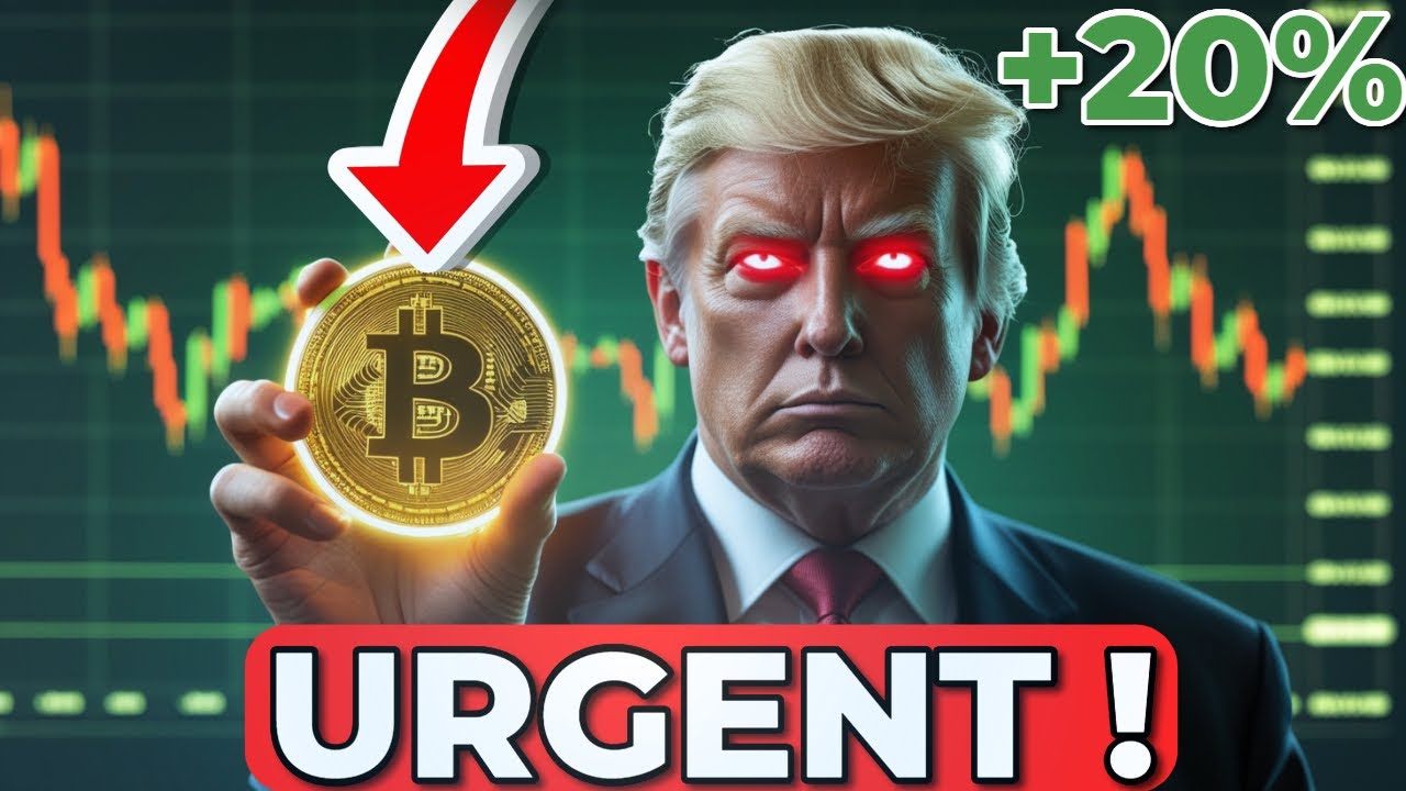 🚨 ALERTE CRYPTO ! TRUMP : RÉSERVE STRATÉGIQUE de BITCOIN !! 🚀