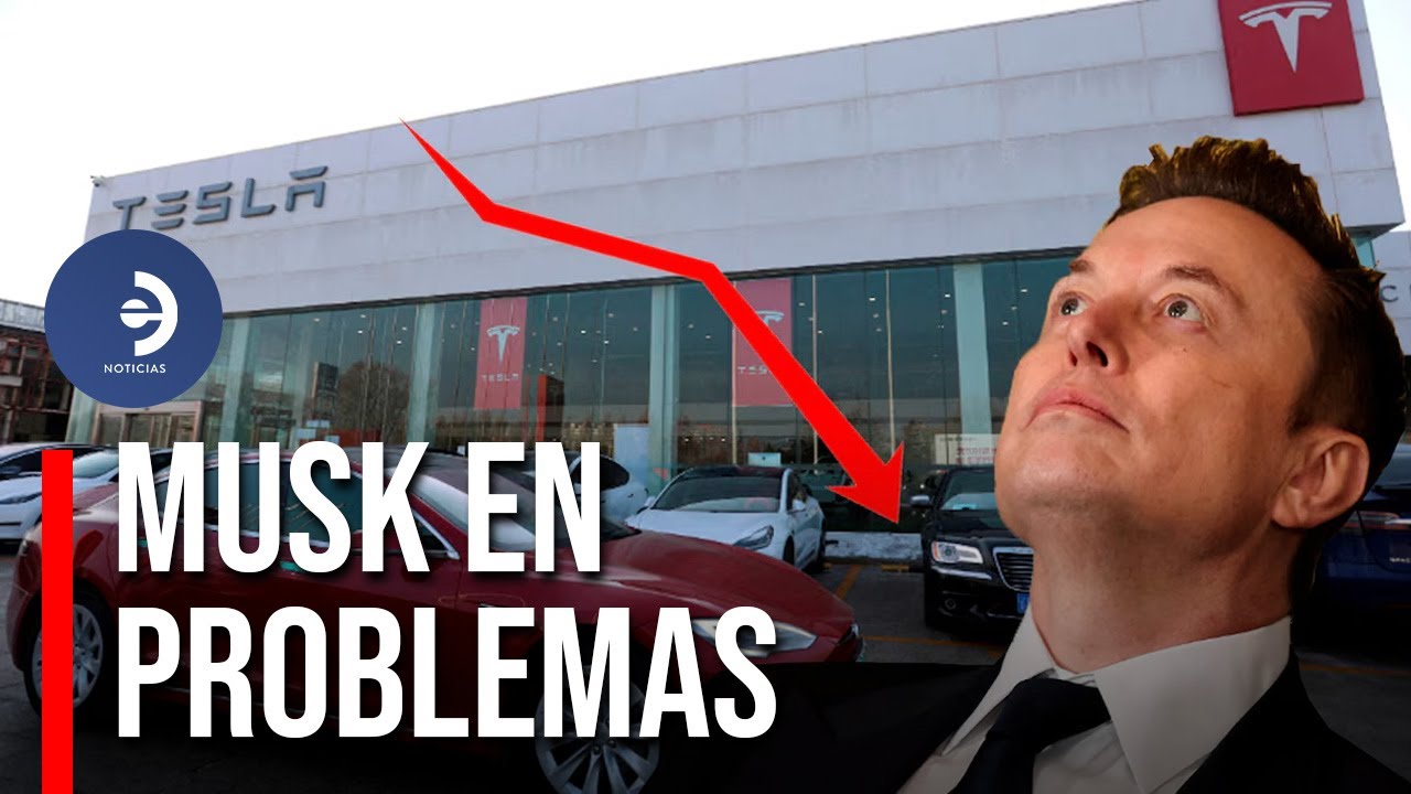 Elon Musk pierde 0 MIL MILLONES ¿Tesla en crisis total?