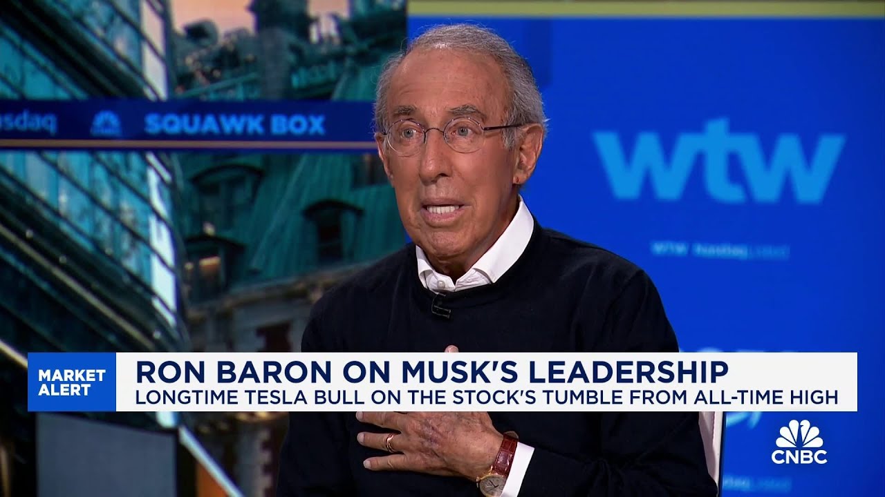 Ron Baron on Elon Musk: I’d hope that he would be a little less visible