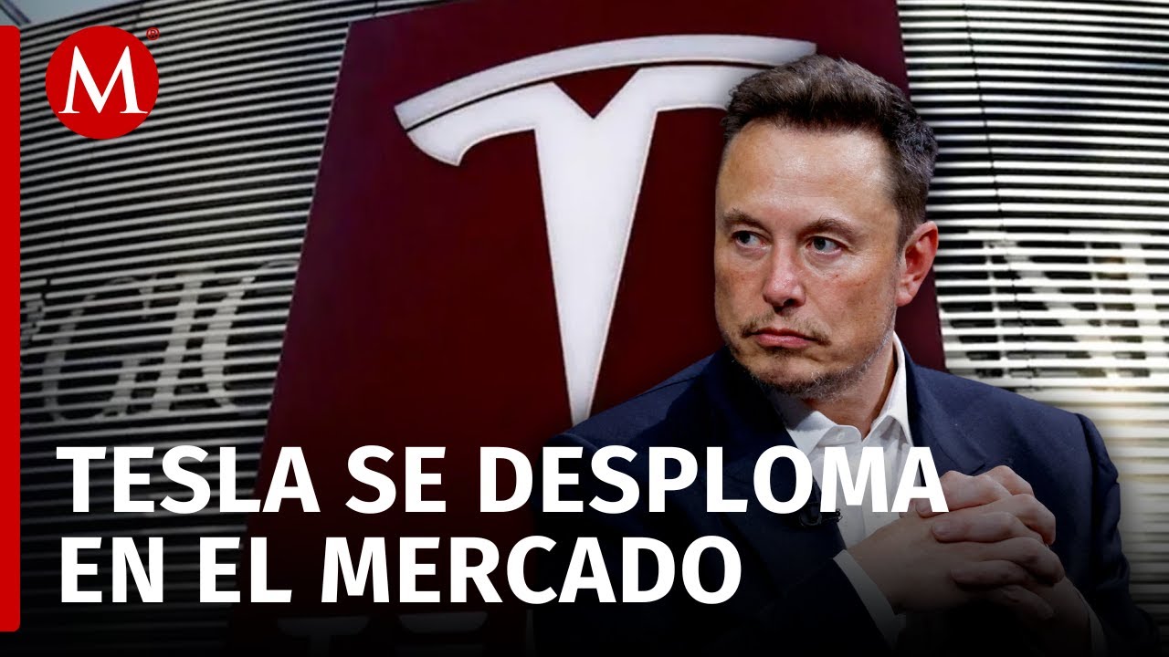 Acciones de Tesla caen 15% por dudas sobre rendimiento y Musk en gobierno