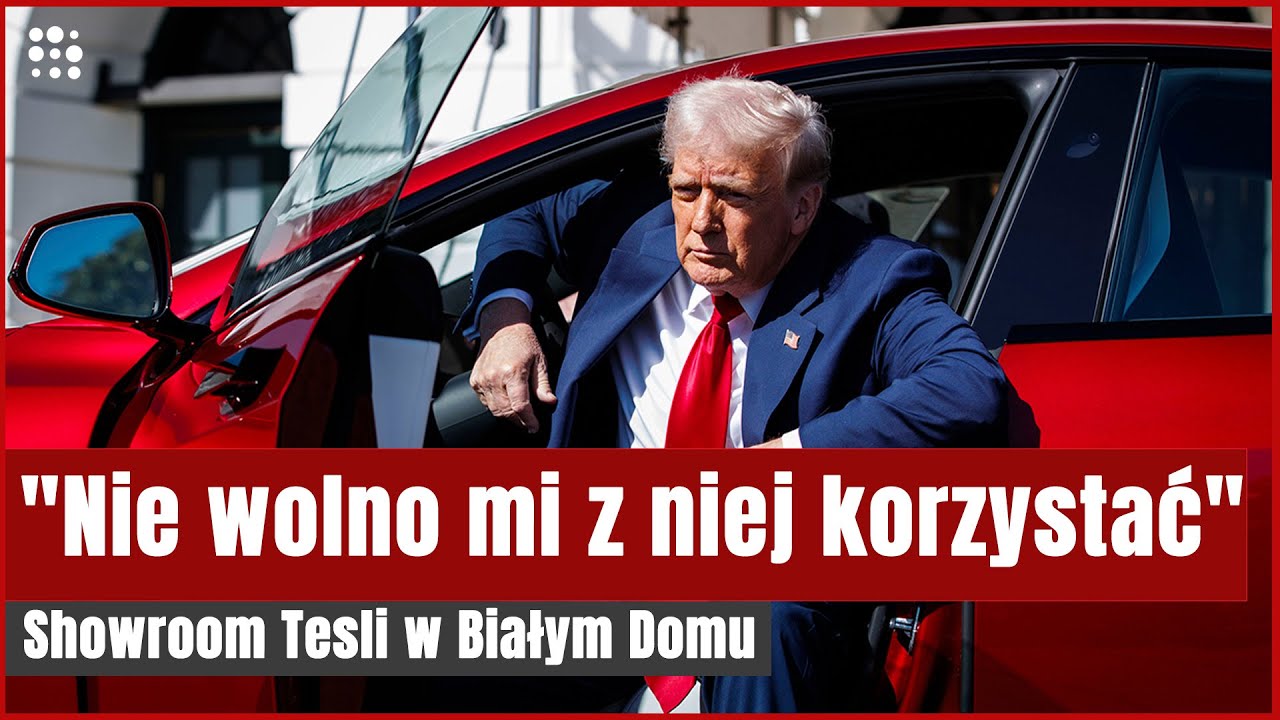 Show w Białym Domu! Trump kupił Teslę od Elona Muska | Gazeta.pl