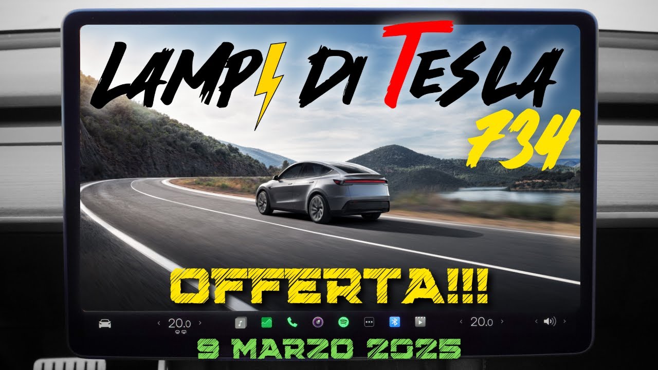 SuC gratis per Y, Nuova Model Y rinforzata, Supercharger subito operativo ⚡️Lampi di Tesla 734