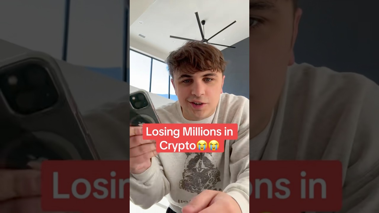 Losing Millions in Crypto😭😭😭