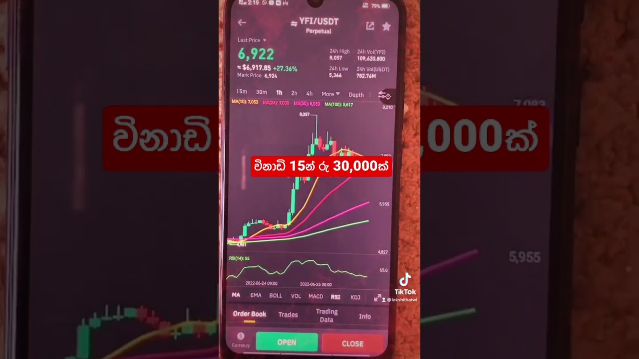 හරියට ඉගෙන ගන්න එන්න #binance #crypto #freesignal #profit #binary #sinhala