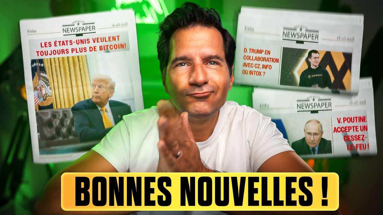 🚨 URGENT – Une vague de bonnes nouvelles: Trump, Poutine, Inflation! A quoi s’attendre?