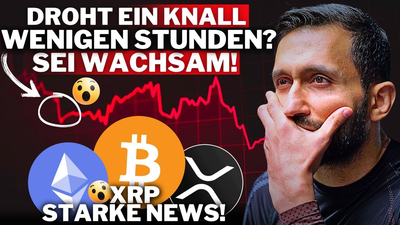 Bitcoin: KNALLT es in WENIGEN STUNDEN?😳 XRP: Krank!!!