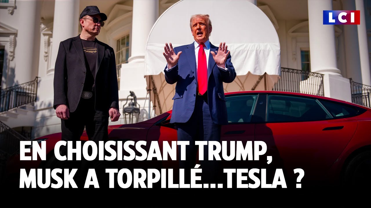 En choisissant Trump, Musk a-t-il torpillé Tesla ?｜LCI