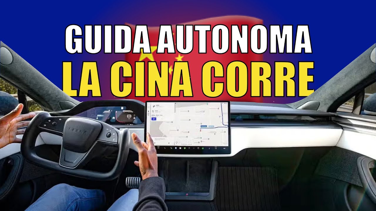 La Cina corre con la guida autonoma: ecco come va Tesla