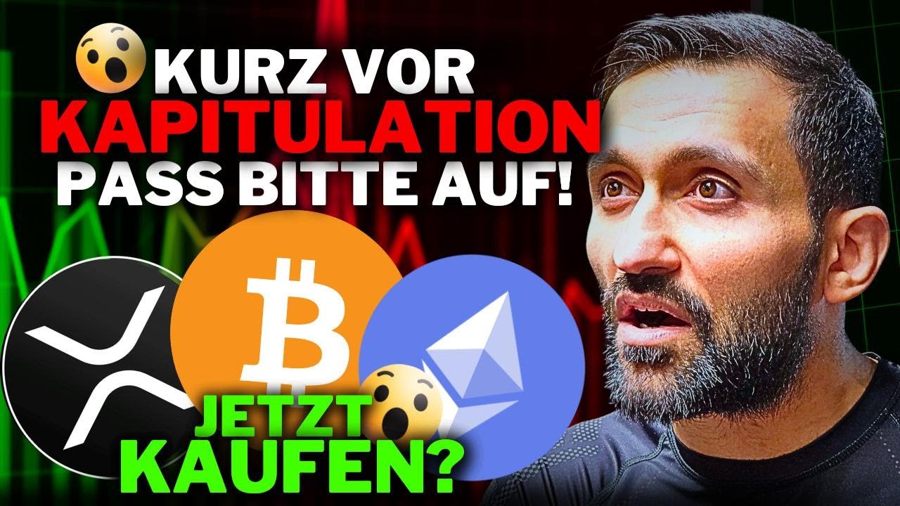 Krypto: Kurz vor der KAPITULATION & ich kaufe nach! 😳