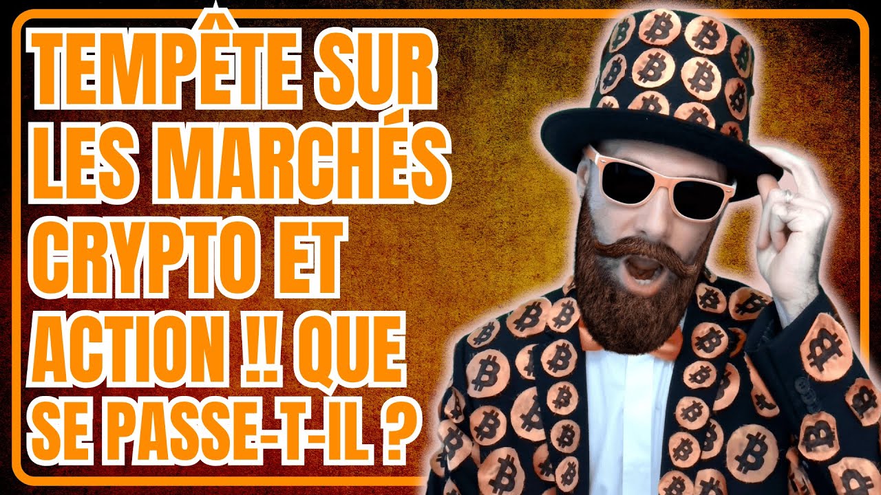 🚨URGENT : correction massive en cours !! La crypto et les actions sont-ils en danger ?