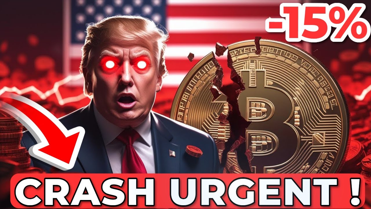 🚨 ALERTE CRYPTO ! RISQUE DE CRASH BOURSIER ! BITCOIN CHUTE 😱