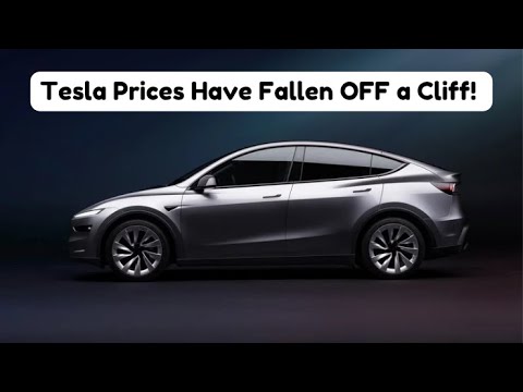 Tesla Prices Have Fallen OFF a Cliff!