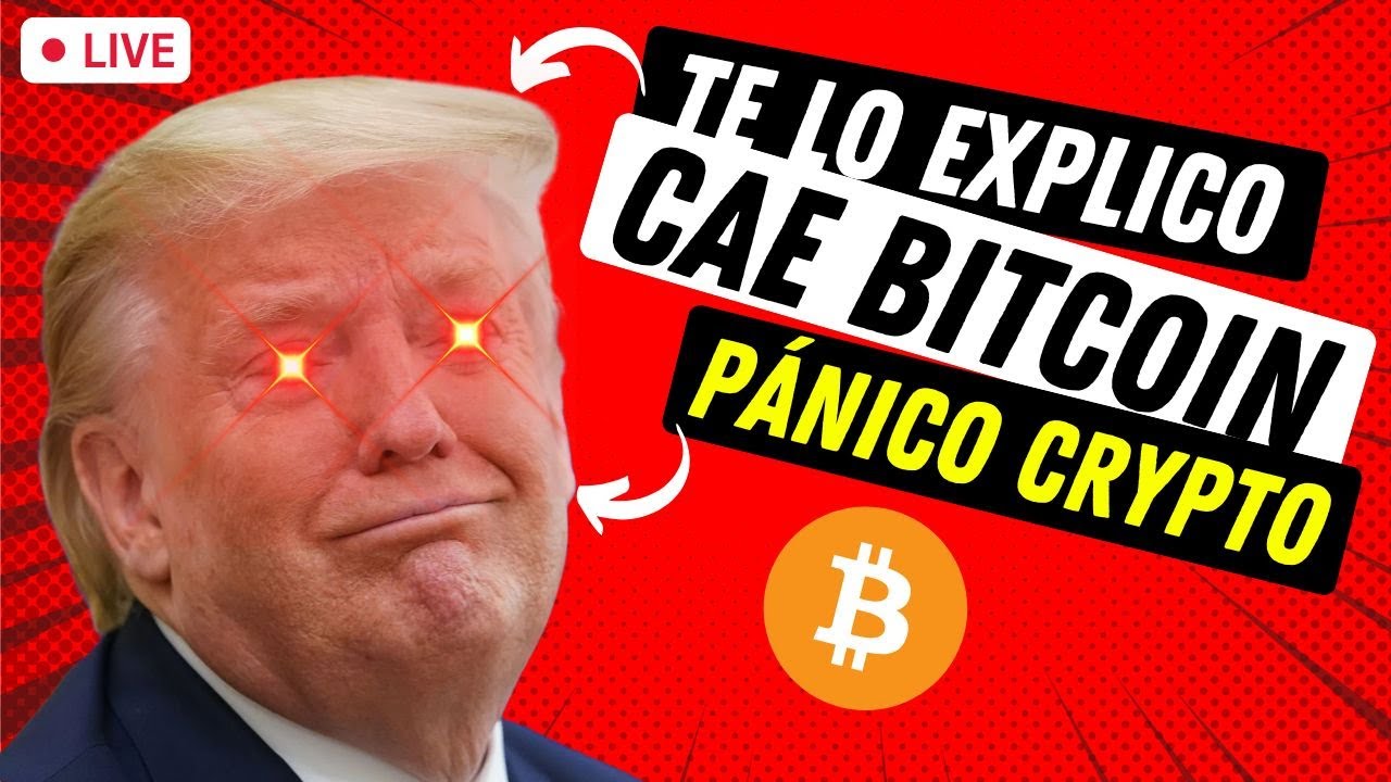 🔴 EN VIVO: ¿HASTA DÓNDE CAE BITCOIN? ➤ ¿QUÉ ALTCOINS COMPRAR?