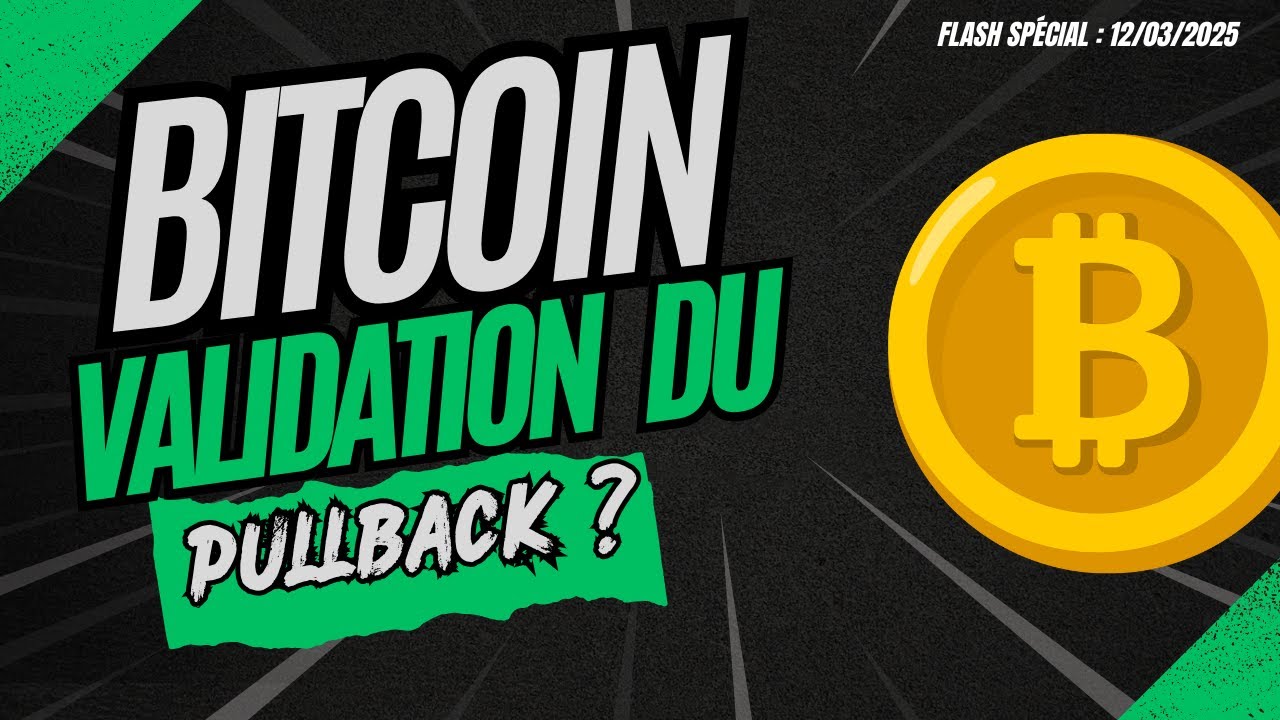 BITCOIN VALIDATION DU PULLBACK 🔥? CONFIG À SURVEILLER ! ANALYSE CRYPTO JASMY BONUS