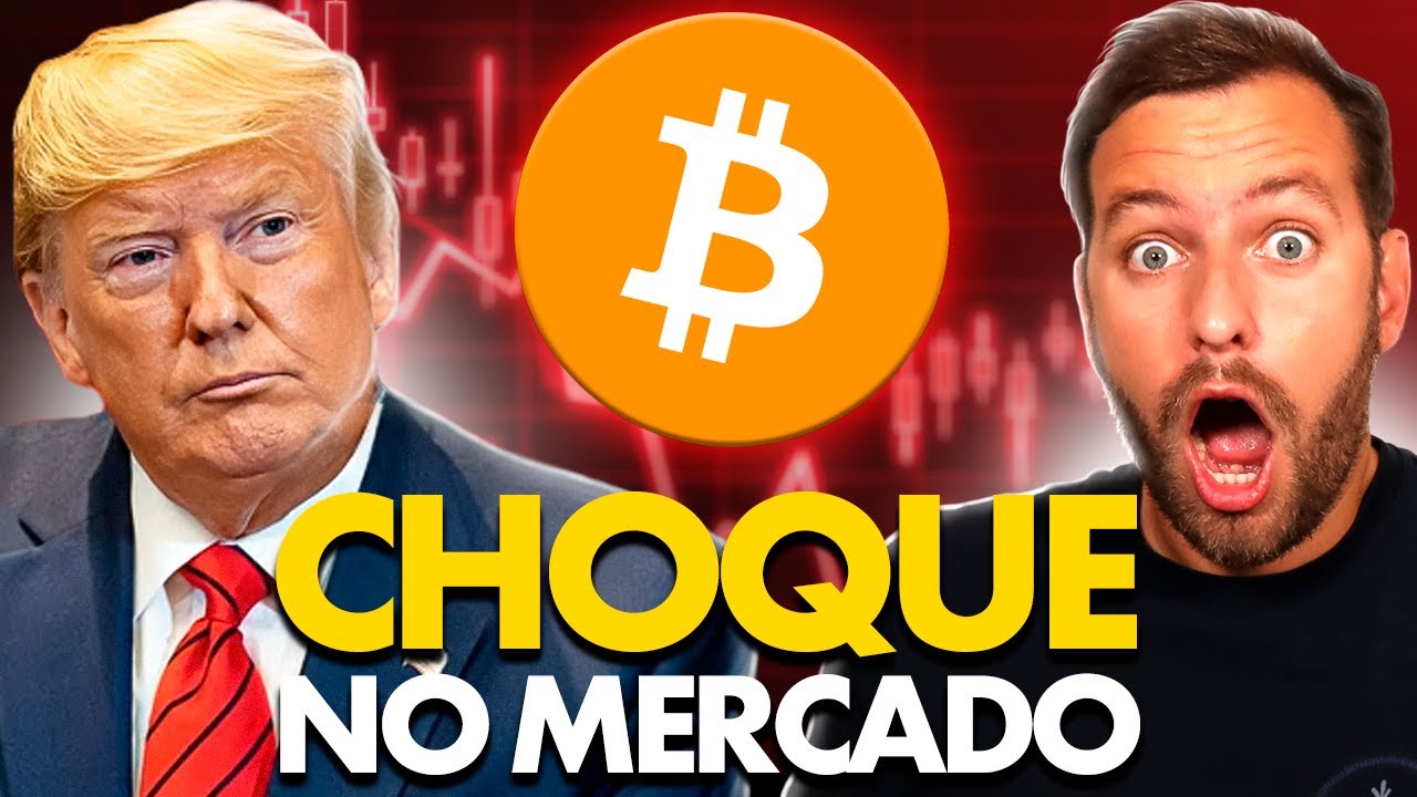 TRUMP ANUNCIA RESERVA DE BITCOIN E CRIPTOS NÃO PARAM DE CAIR