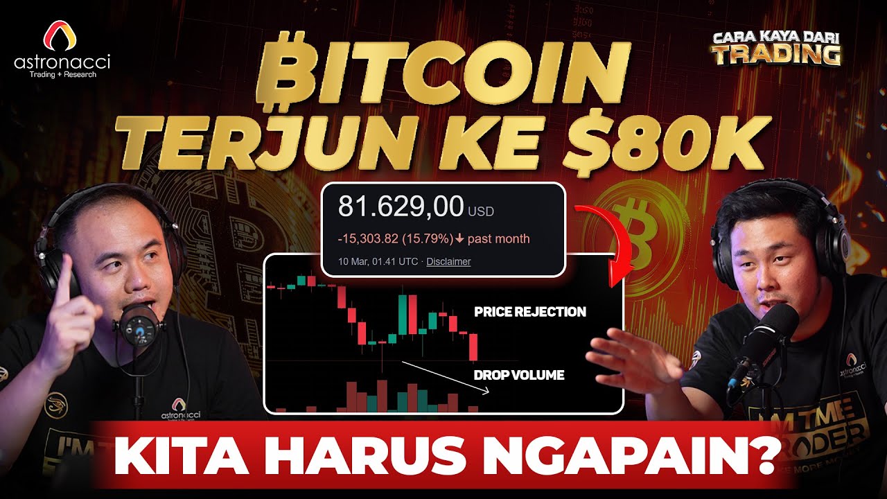 UPDATE BITCOIN TURUN kayak begini, harus ngapain?