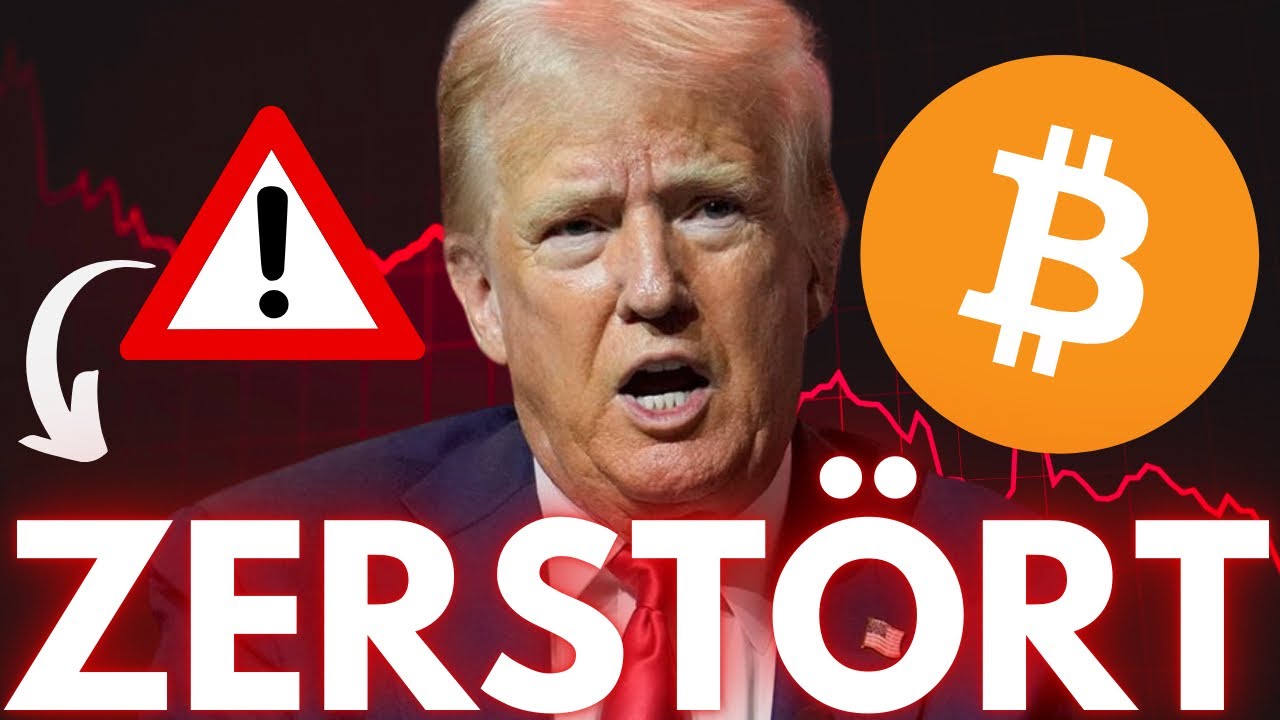 TRUMP SPRICHT über MARKT CRASH!!💥(Bitcoin WTF!)