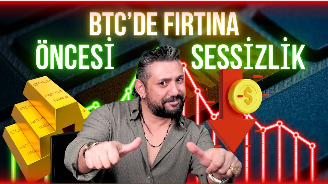 #Bitcoin Analiz – Btc De Firtina Oncesi Sessizlik! Btc Teknik Analiz Forex