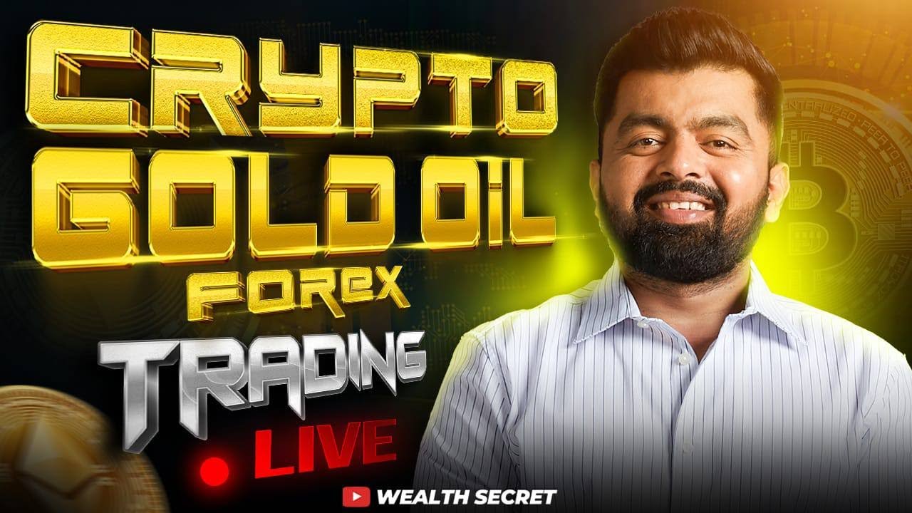 Live trading Gold and bitcoin #bitcoin #ethereum || wealthsecret