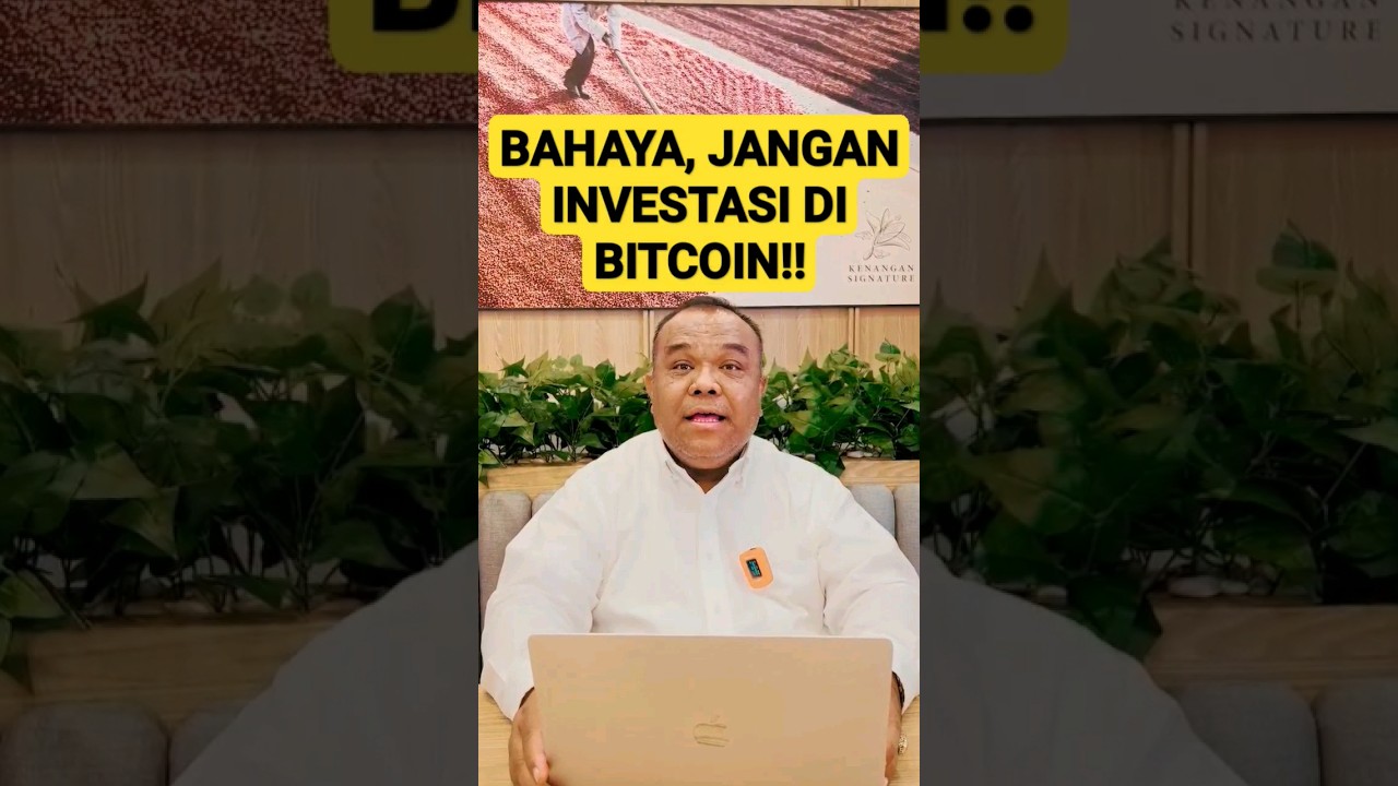 Bahaya, Jangan Investasi di Bitcoin!! #investasi #bitcoin #crypto #belajarinvestasi #tipsinvestasi