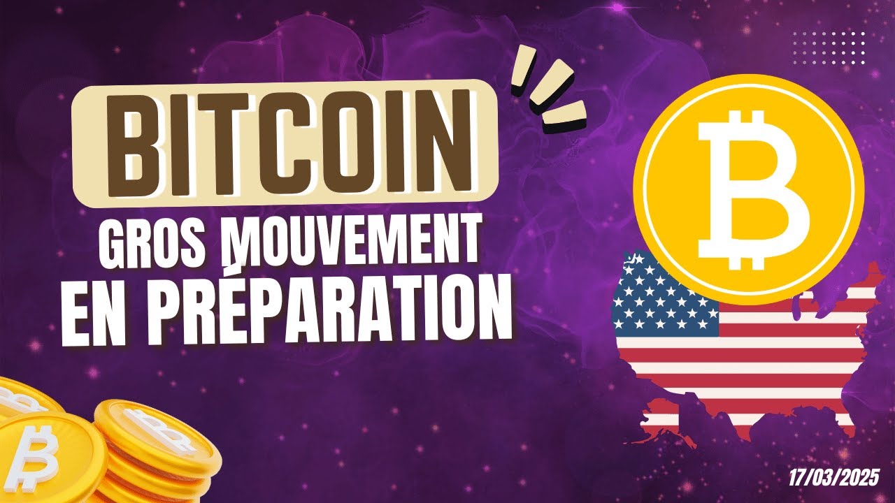 BITCOIN 🔥UN GROS MOUVEMENT EN PRÉPARATION ? ANALYSE CRYPTO