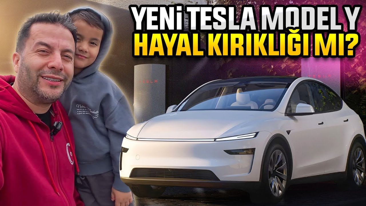 Yeni Tesla Model Y test sürüşü! – Gerçekten hayal kırıklığı mı?