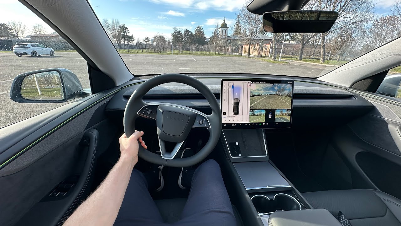 New Tesla Model Y 2025 “Juniper” Test Drive