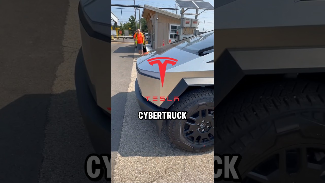 Tesla Cybertruck is Rusting #shorts #electric