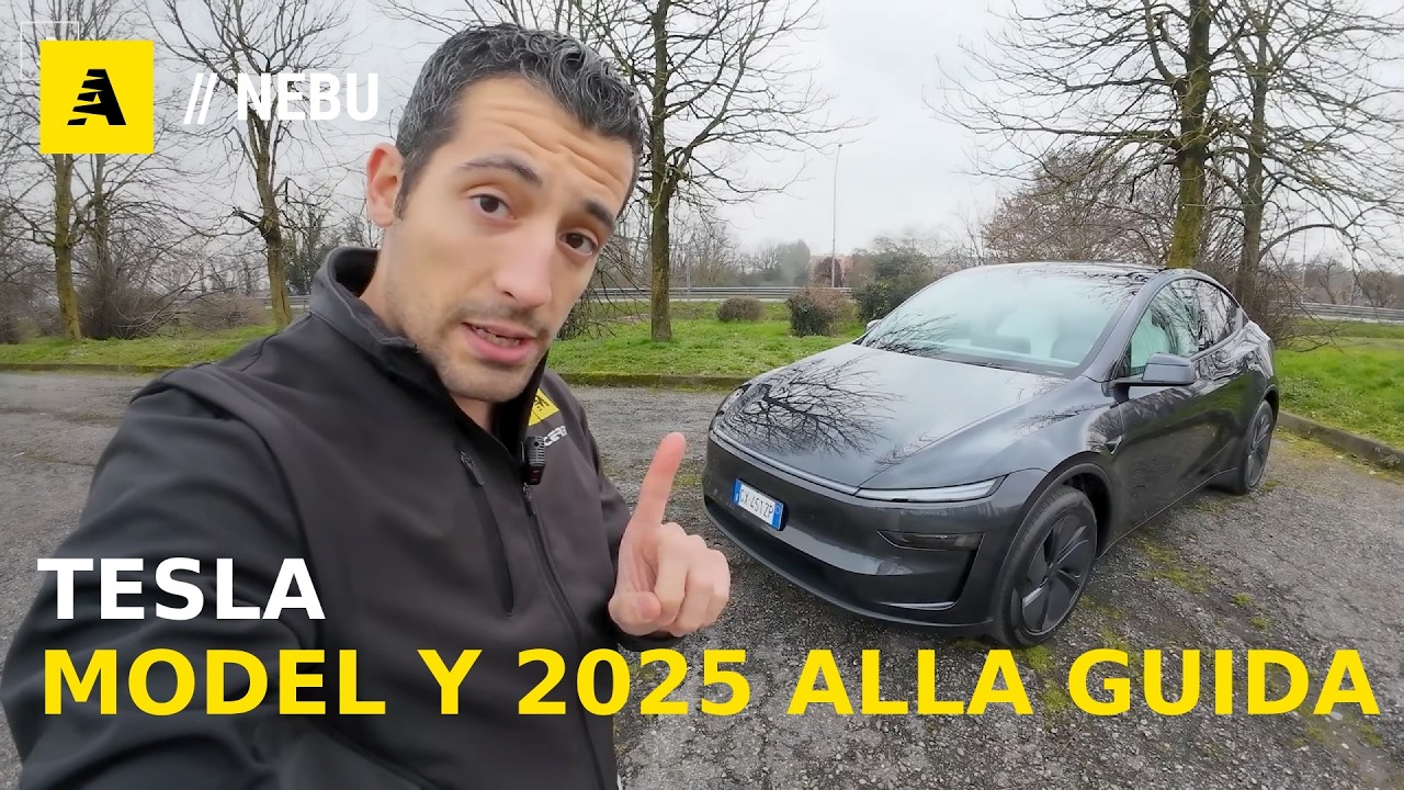 Tesla Model Y 2025 | Prova su strada… con grandi cambiamenti!