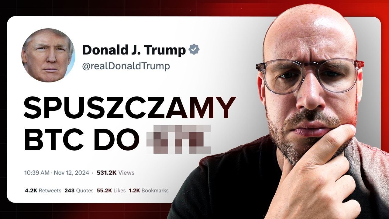 PILNE: USA NIE KUPI BTC! TRUMP SZYKUJE SIĘ NA WIELKĄ PRZECENĘ?