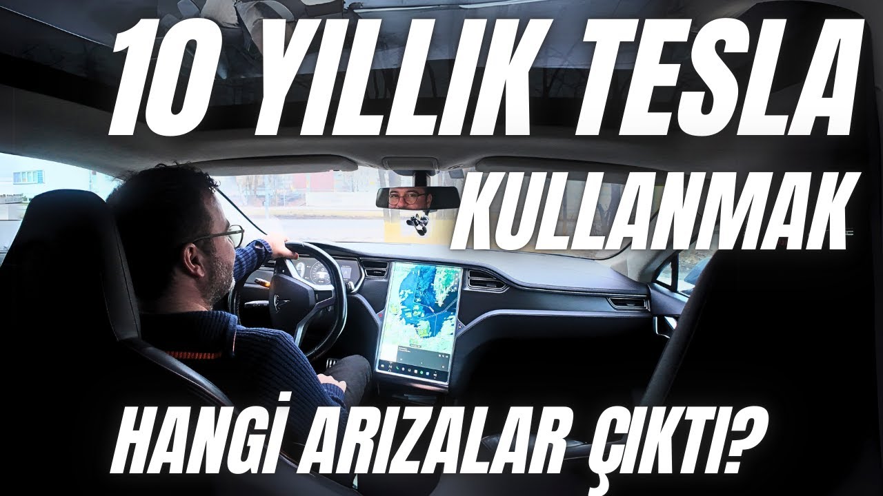 Elektrikli Araçlarda 10 Yıl Sonra Neler Arızalanıyor? Tesla Model S 2014 #tesla #ev