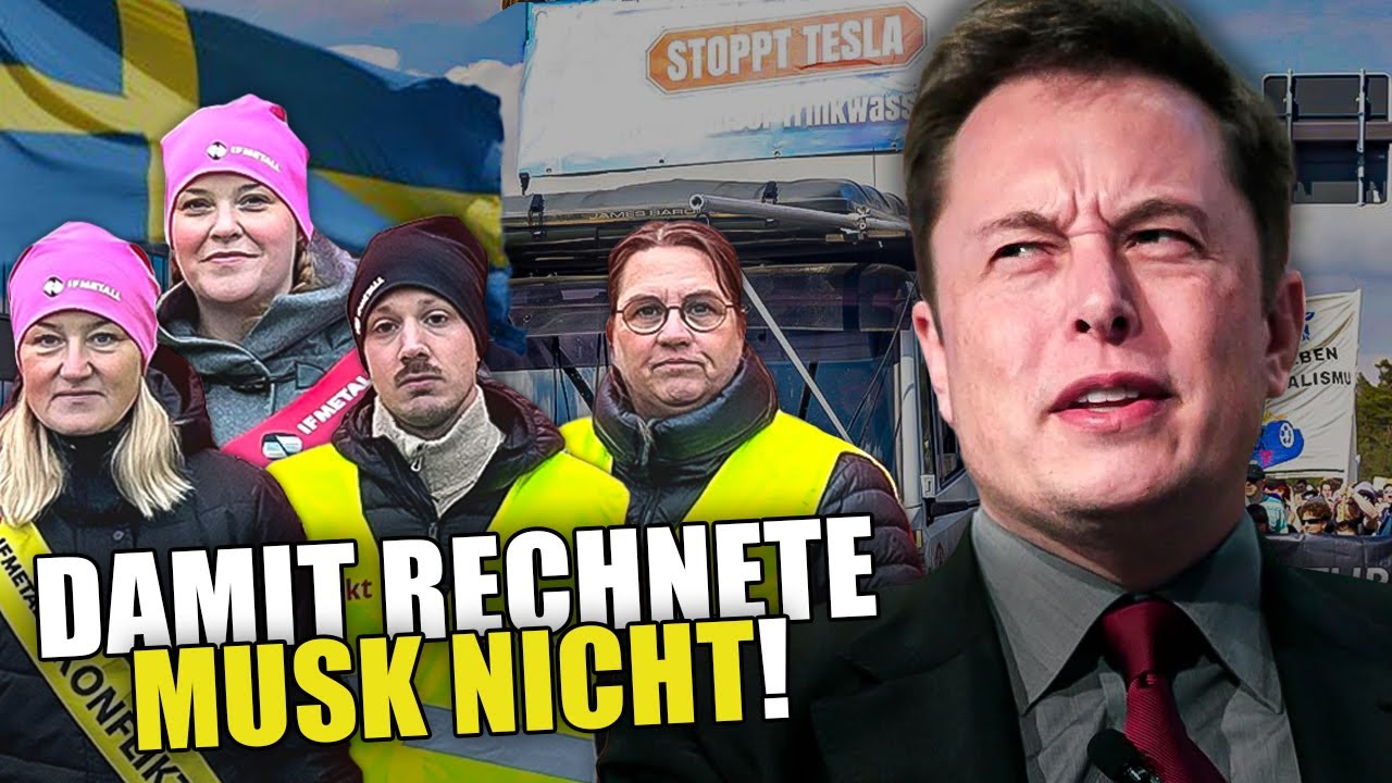 Wie Schwedens Arbeiter Elon Musk & Tesla Genial ZERLEGEN!