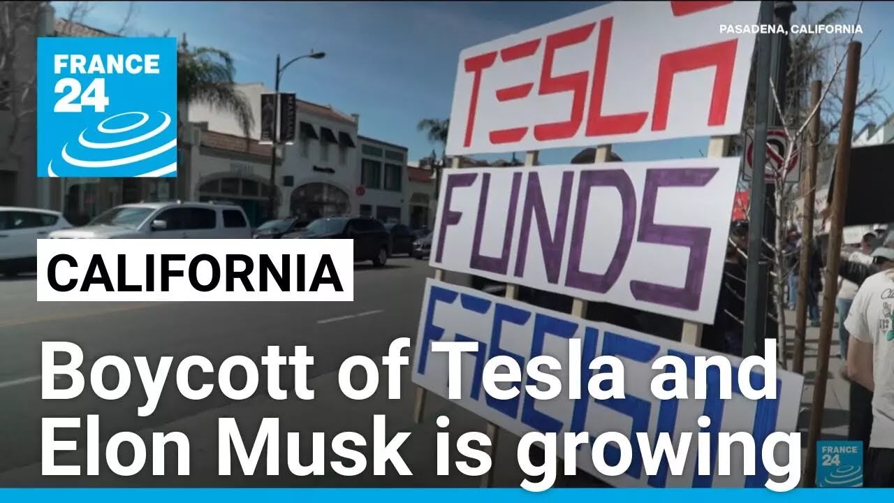 In California, a growing boycott of Tesla and Elon Musk is starting to impact the company