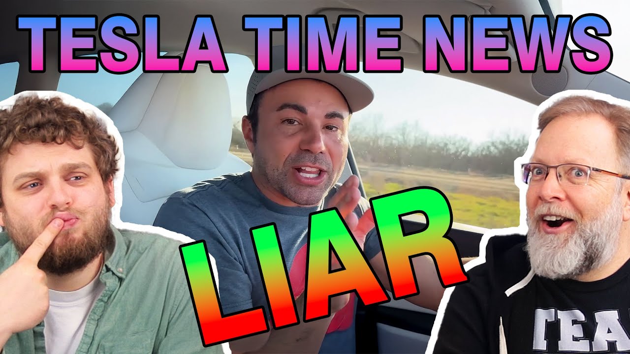 Mark Rober LIES About Tesla!  | Tesla Time News 445