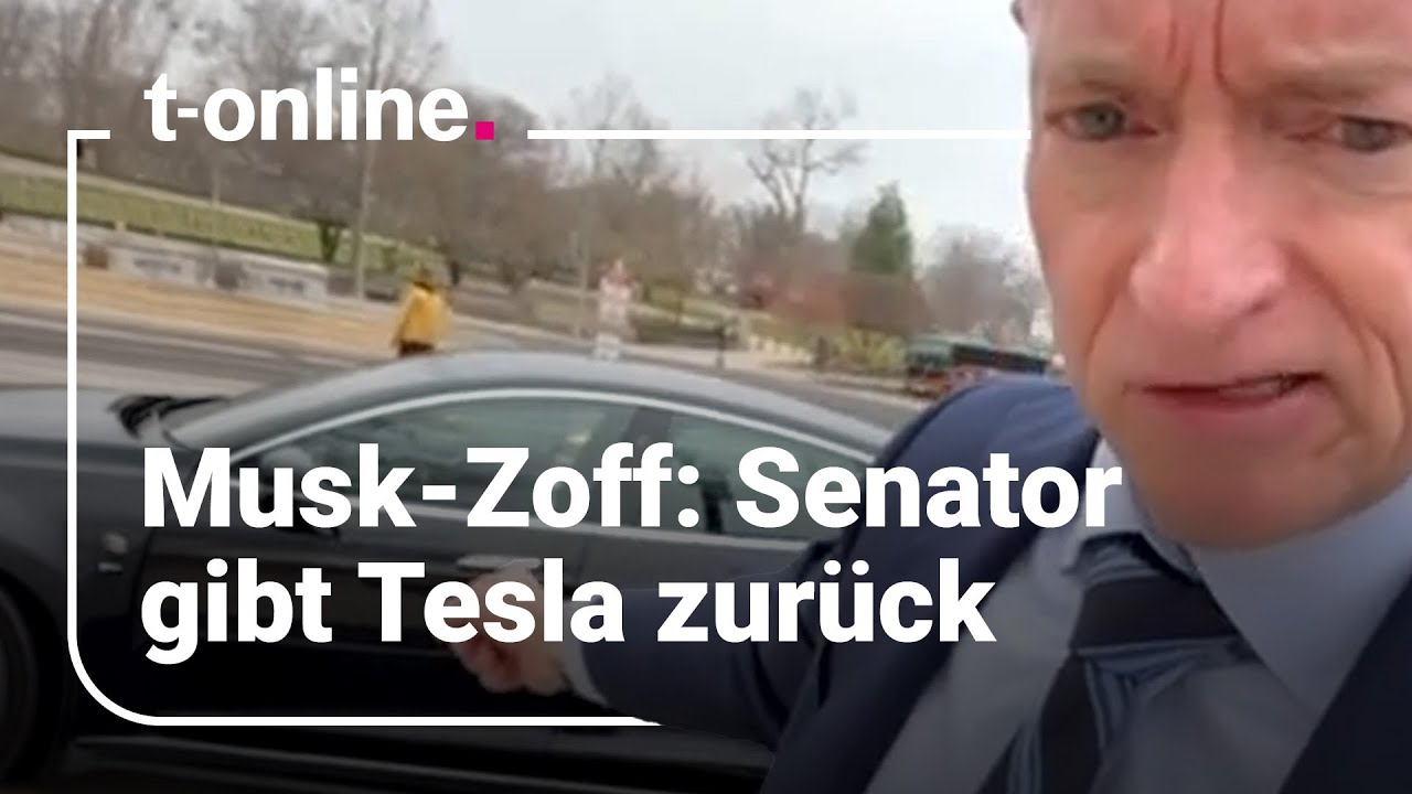 USA: Senator gibt Tesla zurück und beschimpft Musk