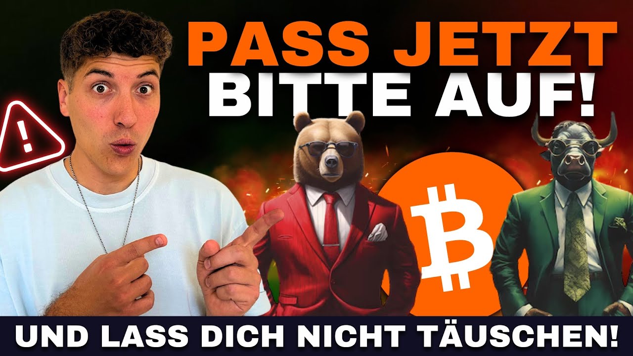 Achtung! Perfide Bullenfalle? ⚠️ Oder wirklich Start der Bitcoin-Wende? 📈