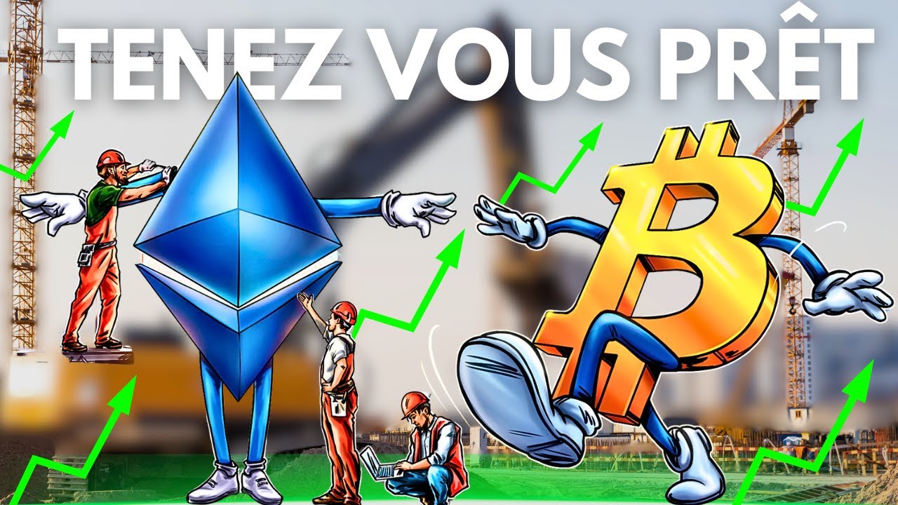 Bitcoin & Ethereum : Bientôt la FIN de l’accumulation !! (ça va swinguer)