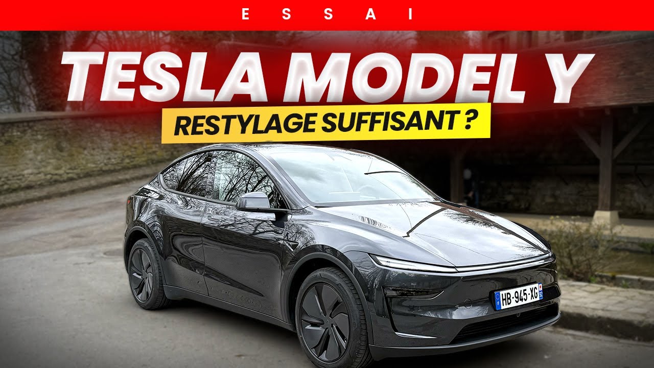 Essai Tesla Model Y (2025) : Toujours la meilleure ?