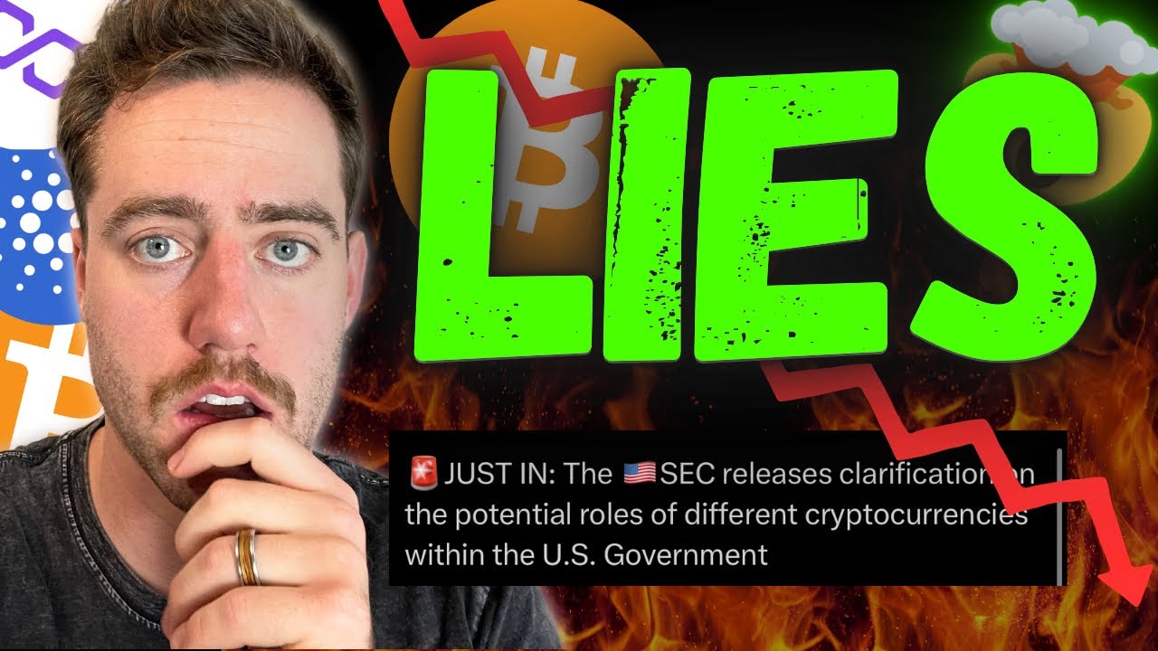 SEC BOMBSHELL ABOUT XRP, SOLANA, AND CARDANO LIE‼️ DON’T LISTEN‼️