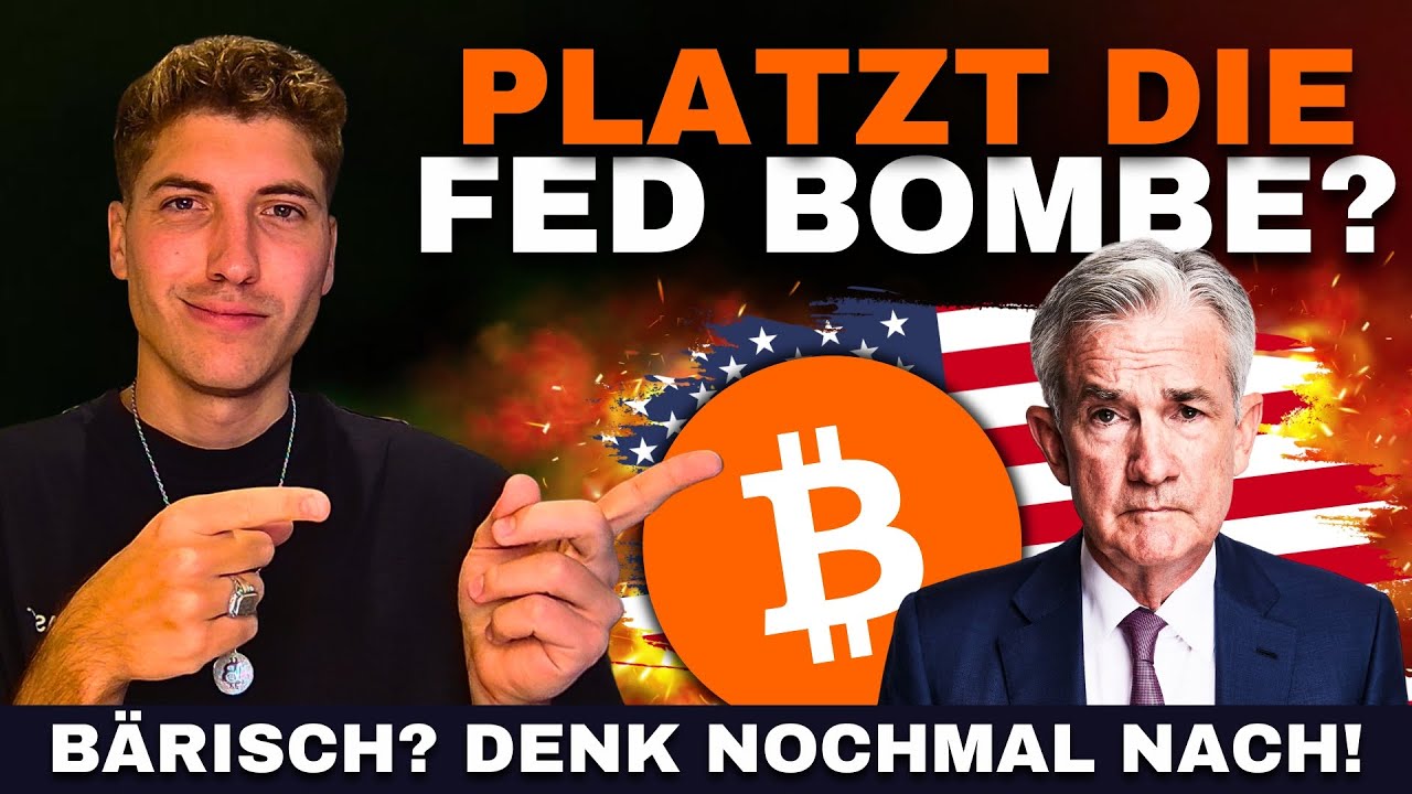 Bitcoin & FED Zinsentscheid: Wer JETZT Bärisch ist, verpasst den Zug! ⚠️