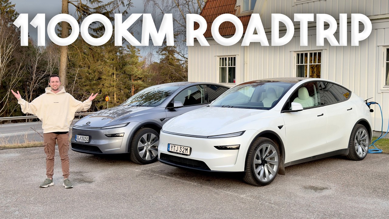 Tesla Model Y Juniper Roadtrip: Über 1100km nach Schweden 🇩🇪 🇸🇪