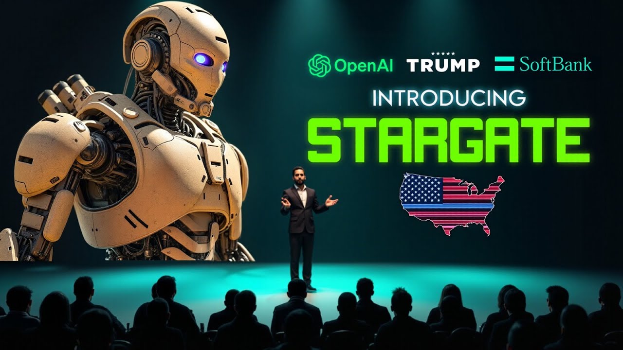 The Biggest AI Project Ever “STARGATE” by OpenAI, SoftBank & Trump SHOCKED AMERICA!